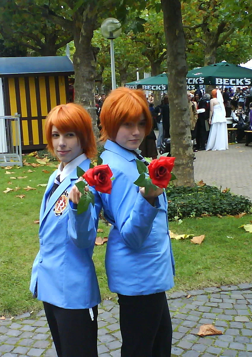Cosplay-Cover: Hikaru Hitachiin (Schuluniform)
