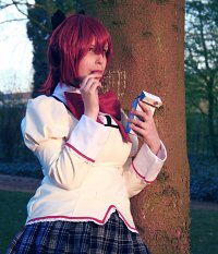 Cosplay-Cover: Kyoko Sakura (Schuluniform)