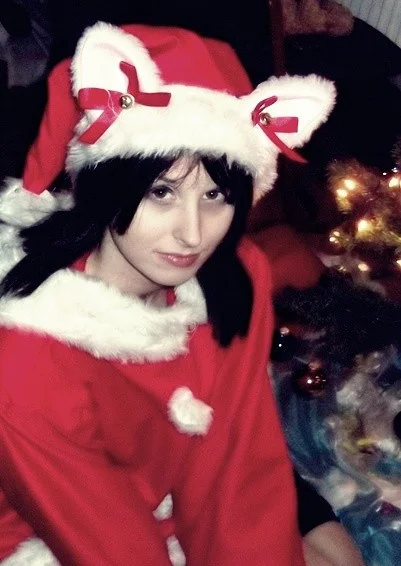 Cosplay-Cover: Momo Hinamori ♥ X-mas fanart
