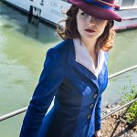 Cosplay: Peggy Carter [Blue Suit]