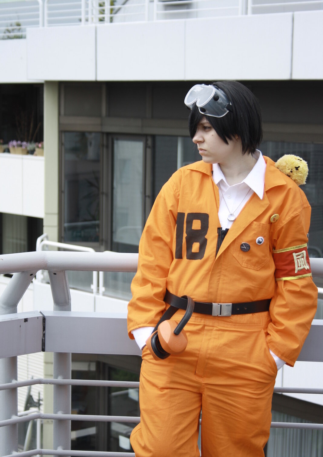 Cosplay-Cover: Hibari Kyouya [Orange Overall]