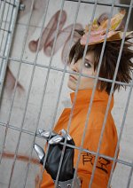 Cosplay-Cover: Sawada Tsunayoshi [Orange Overall]