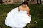 Cosplay-Cover: Sissi Hochzeitskleid