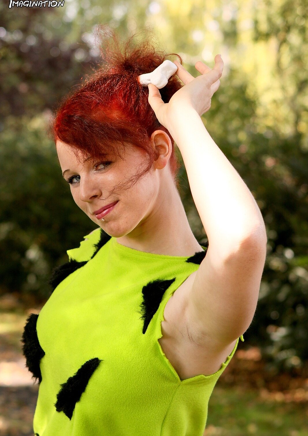 Cosplay-Cover: Pebbles Feuerstein (The Flintstones)