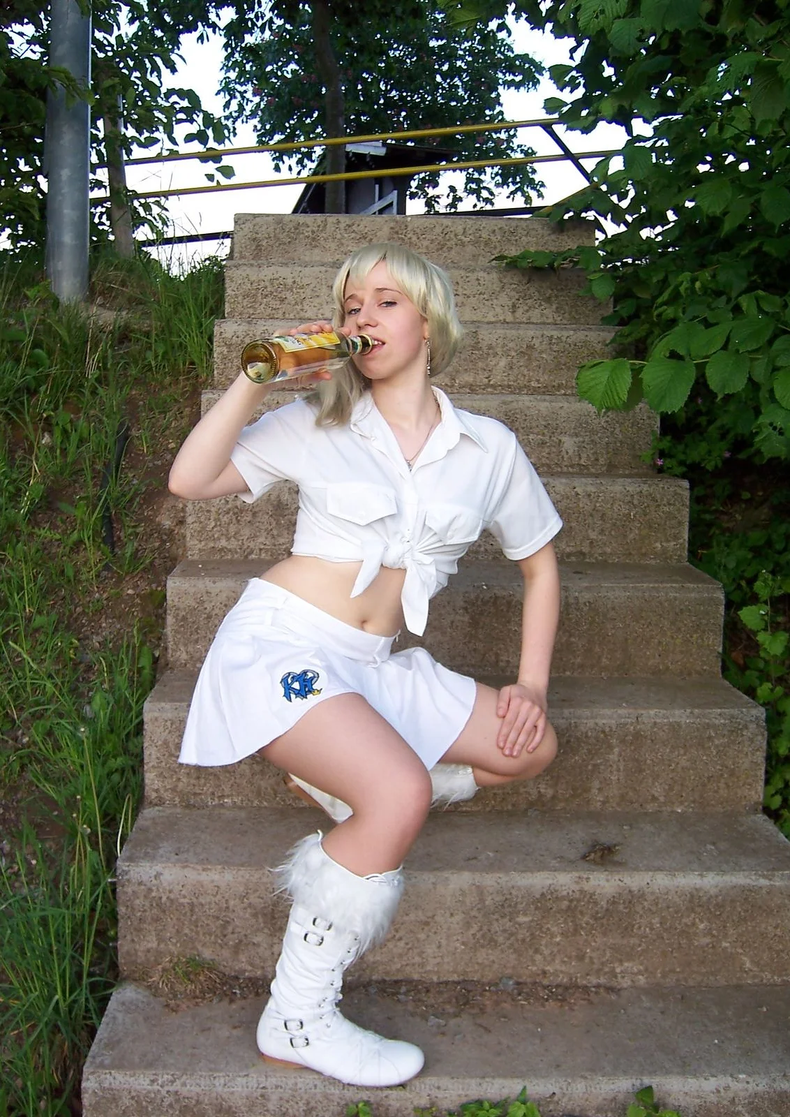 Cosplay-Cover: Naminé (Streetstyle/ Dance Outfit)