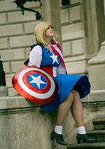 Cosplay-Cover: Miss Captain America