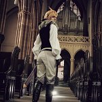 Cosplay: Kagamine Len [Aka to shiro to kuro no keifu]