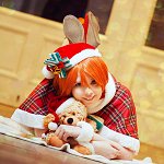 Cosplay: Rin Hoshizora [Christmas Bells]