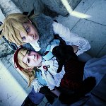 Cosplay: Kagamine Len [Aka to shiro to kuro no keifu]