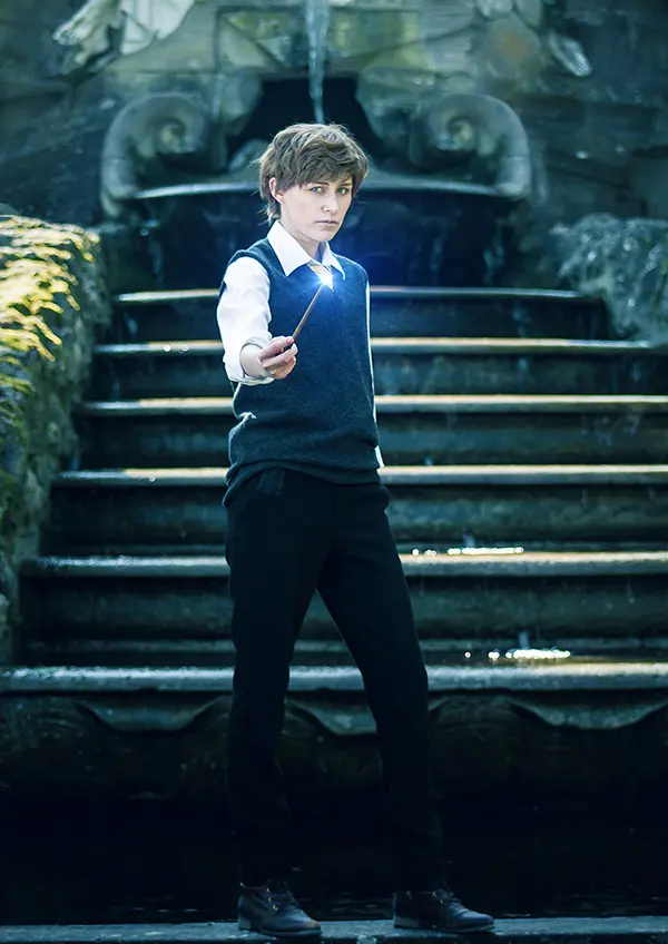 Cosplay-Cover: Newt Scamander [Hogwarts Version]