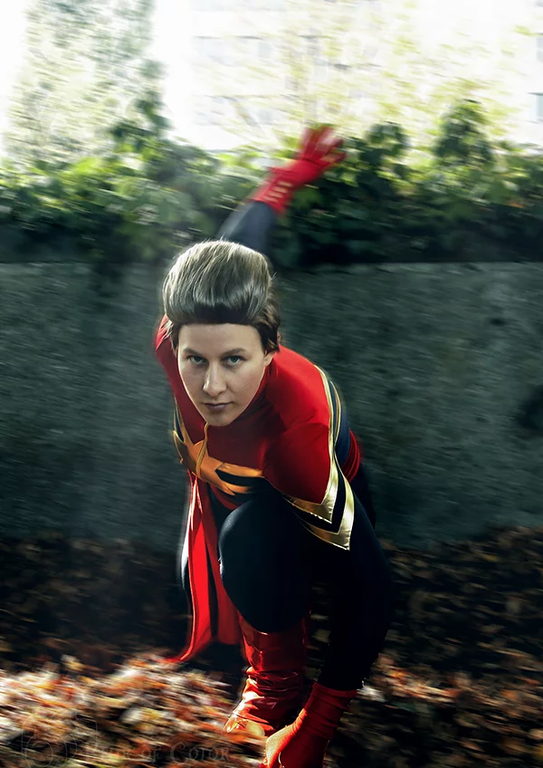 Cosplay-Cover: Captain Marvel (Carol Danvers) ~Comic Version~