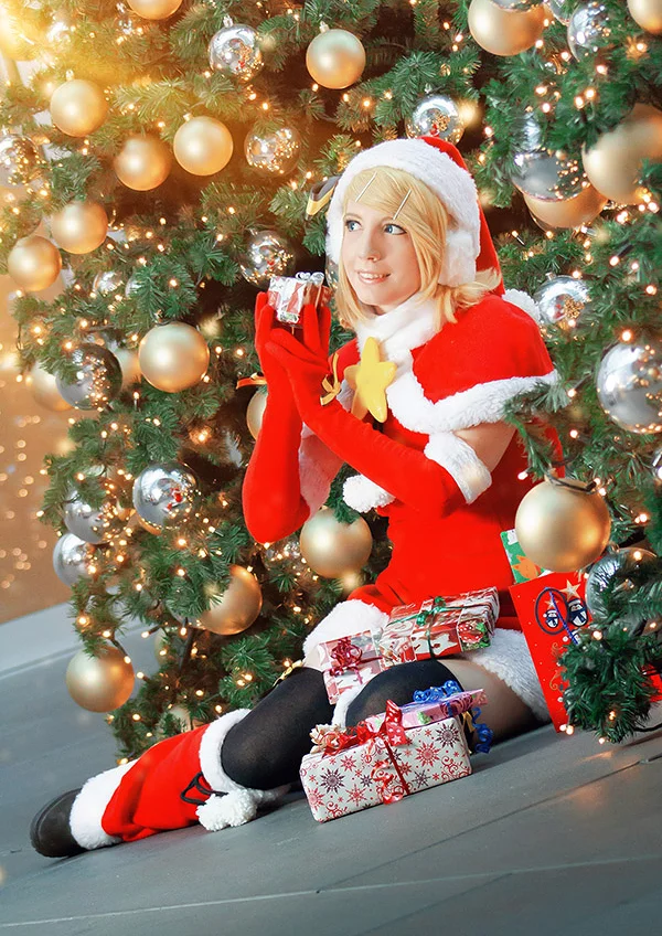 Cosplay-Cover: Kagamine Rin [Christmas]