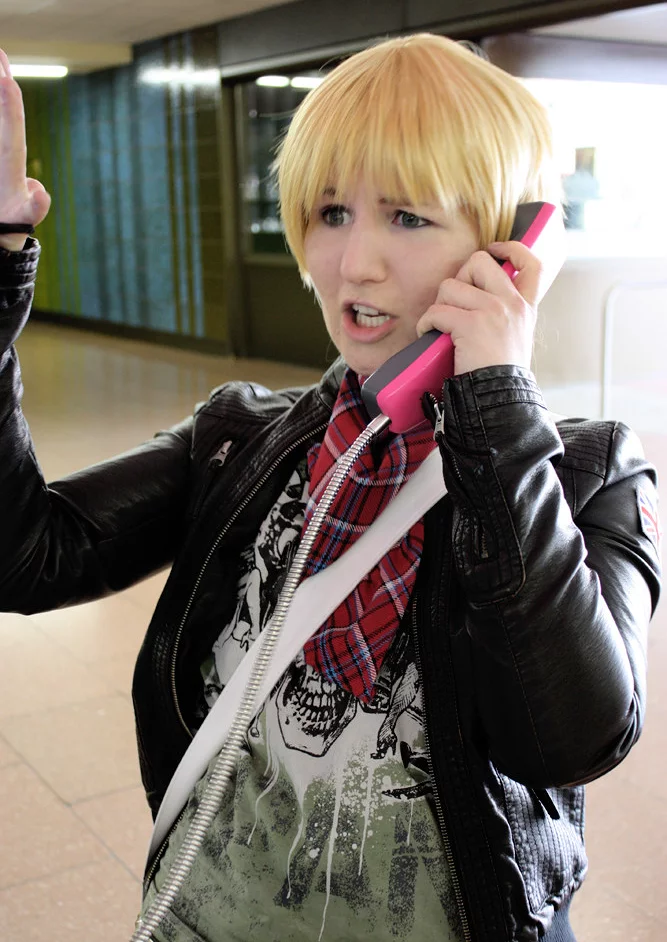 Cosplay-Cover: Arthur Kirkland/ CD Cover