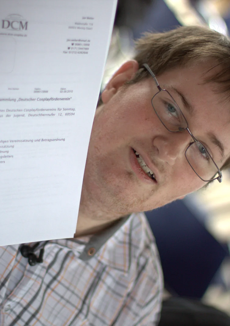 Cosplay-Cover: Deutscher Cosplayförderverein e,V,