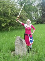 Cosplay-Cover: Prinzessin Zelda (Skyward Sword)