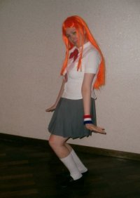 Cosplay-Cover: Inoue Orihime (Sommerschuluniform)