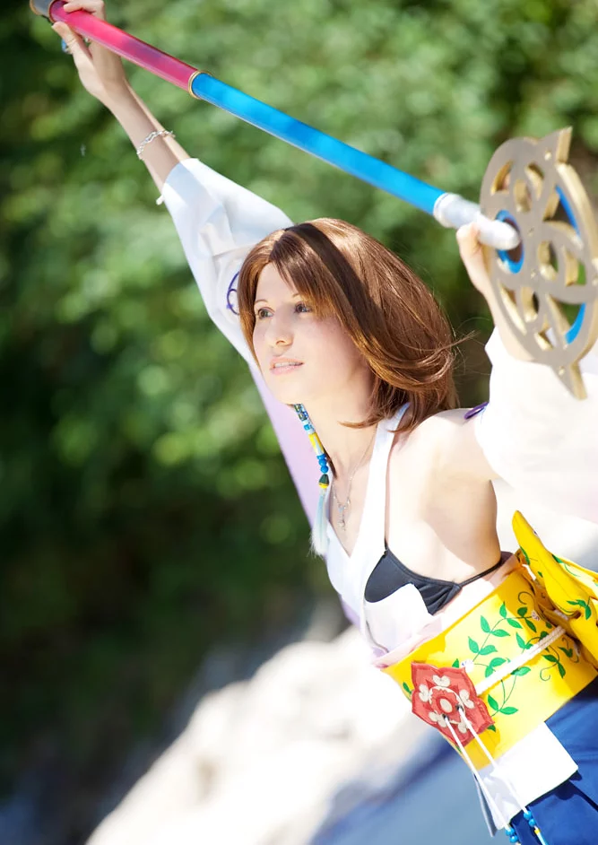 Cosplay-Cover: Yuna Braska
