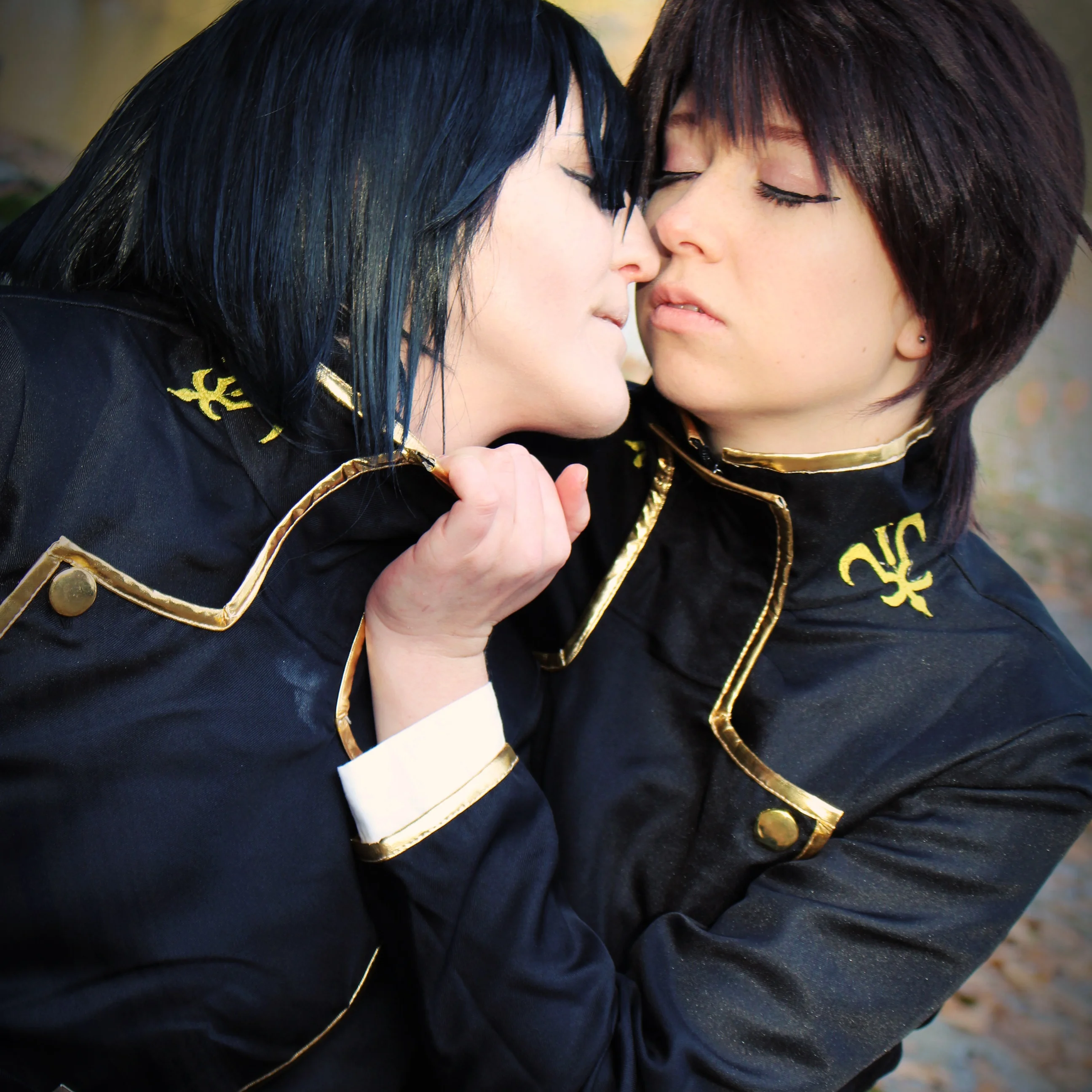 Cosplay: Suzaku Kururugi [Ashford Academy Uniform]