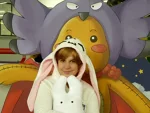 Cosplay-Cover: Mokona Plush Hoodie