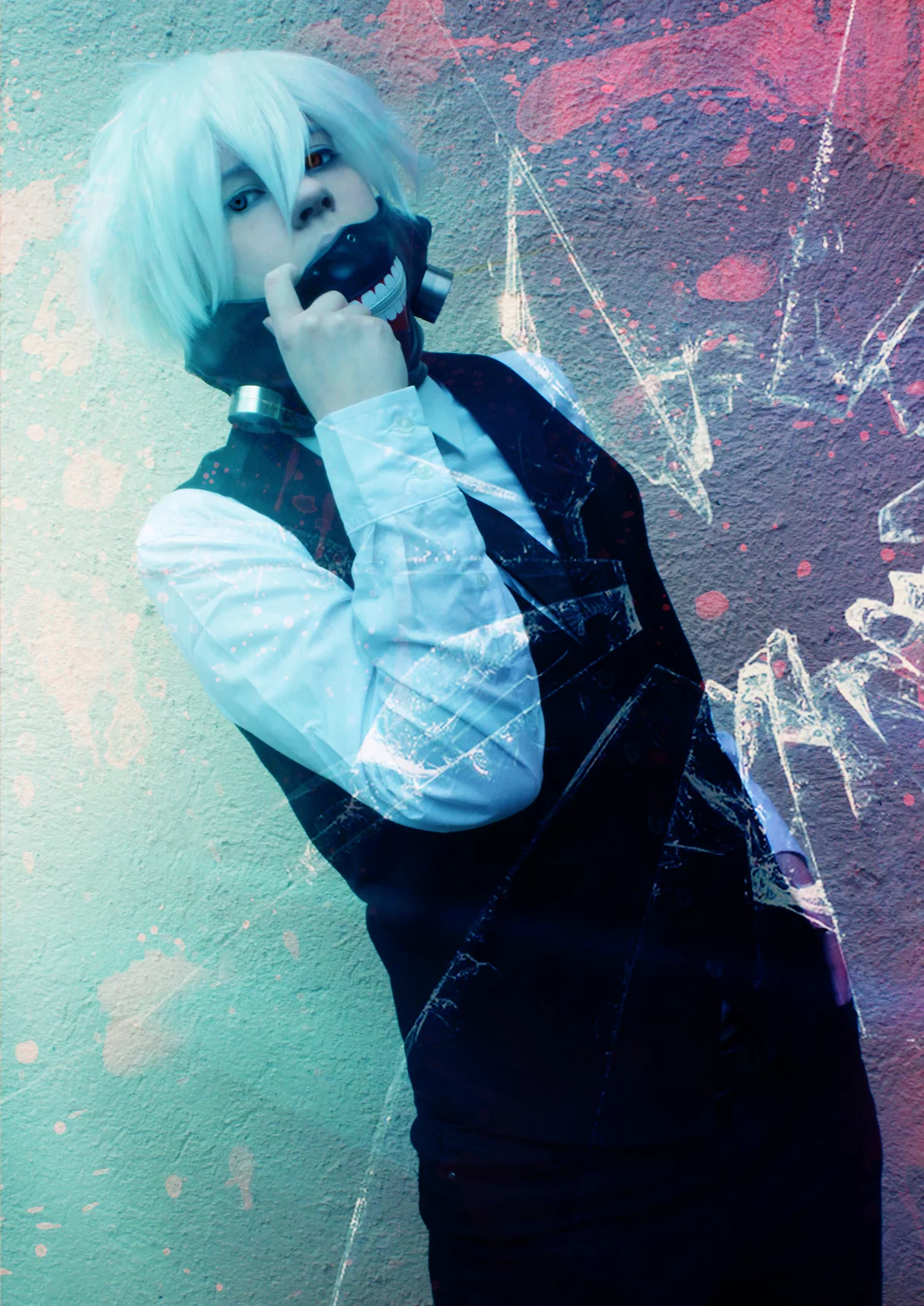 Cosplay-Cover: Kaneki Ken -white-