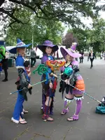 Cosplay-Cover: Yuna - Schwarzmagierin