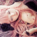 Cosplay: Luka Megurine Hanami dress