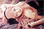 Cosplay-Cover: Luka Megurine Hanami dress