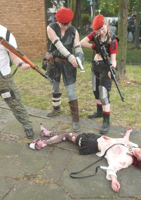 Cosplay-Cover: Fallout Söldner