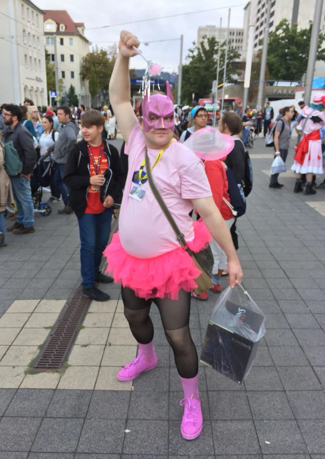 Cosplay-Cover: batman föri