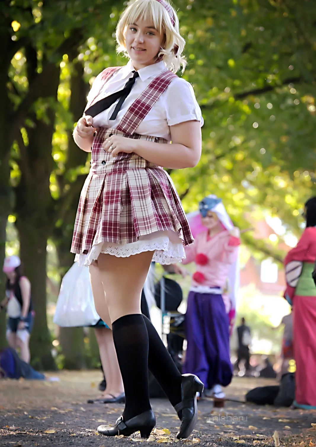 Cosplay-Cover: Belgien [Gakuen Uniform | Sommer]