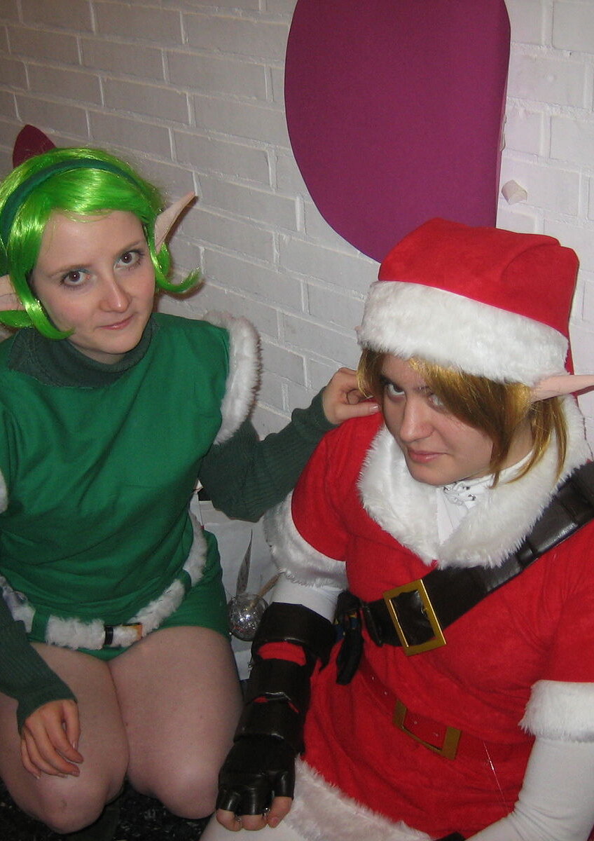 Cosplay-Cover: Link - Ocarina of Time - Weihnachtsversion