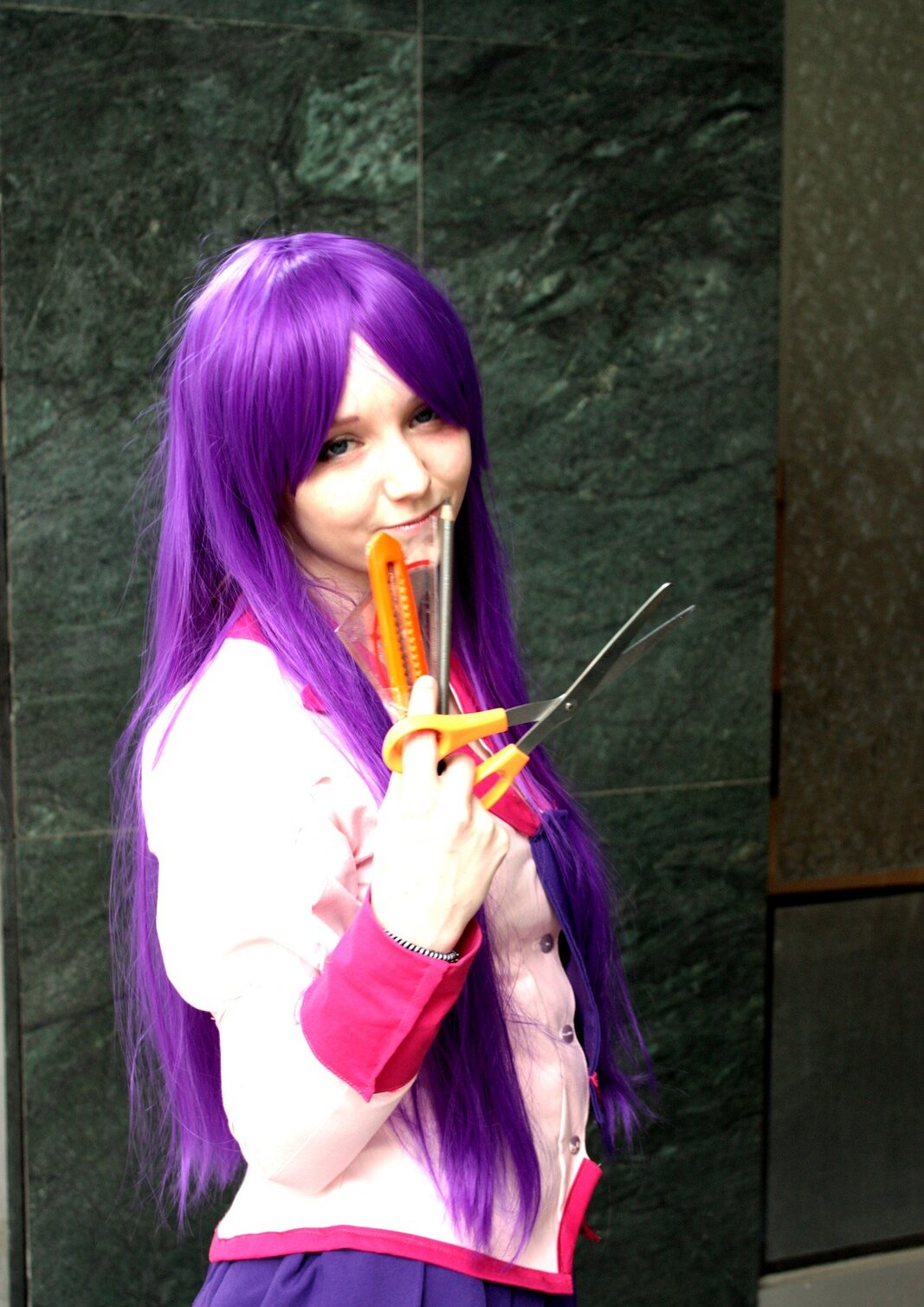 Cosplay-Cover: Hitagi Senjougahara