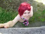 Cosplay-Cover: trish Una (golden Wind)