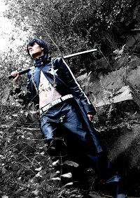 Cosplay-Cover: Black Rock Shooter (Male-Version)