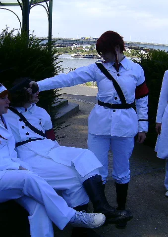 Cosplay-Cover: Yohji Kudou [White Uniform]