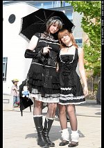 Cosplay-Cover: kaputtes Gothic Lolita
