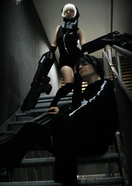 Cosplay-Cover: Black Rock Shooter (Male)