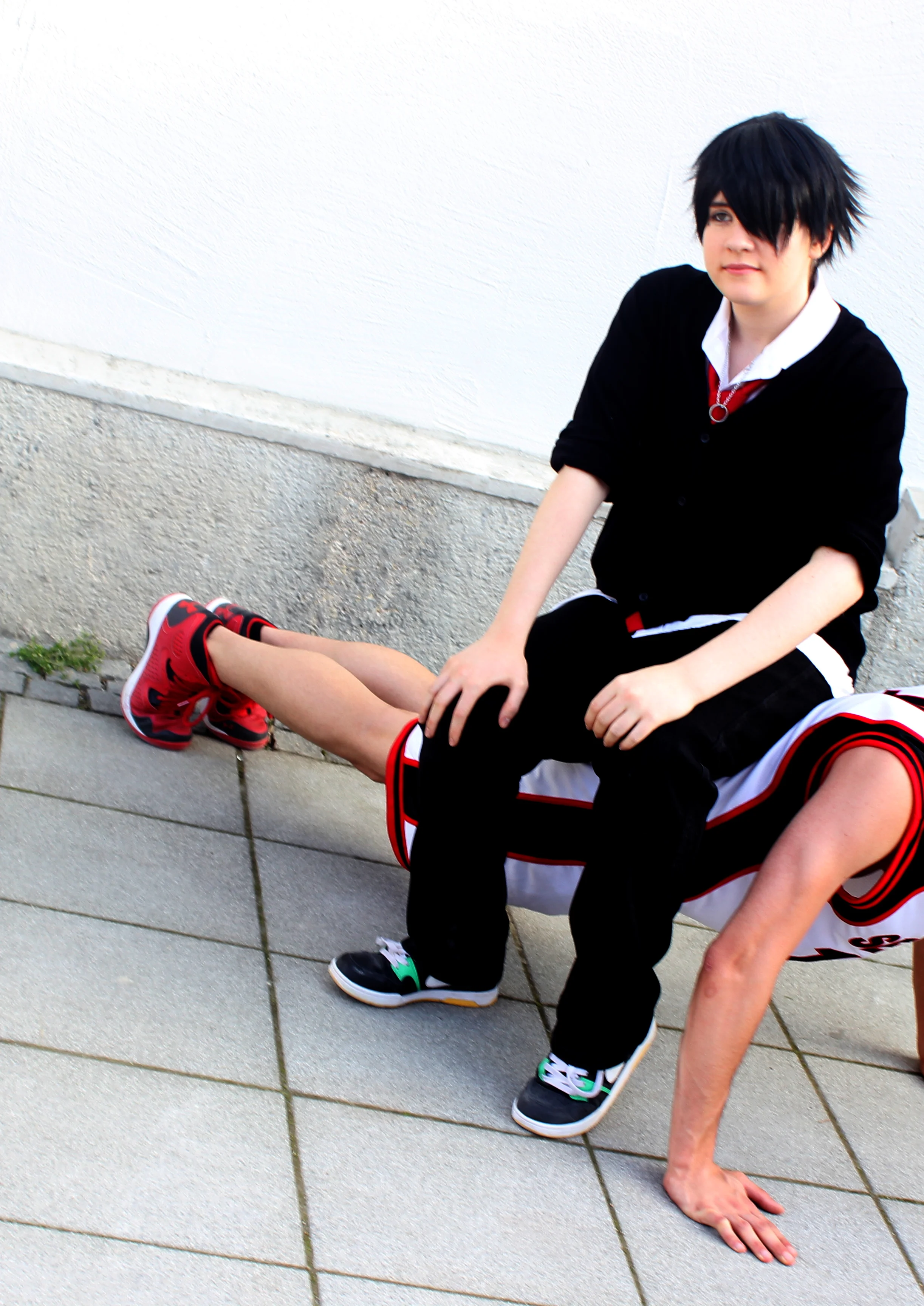 Cosplay-Cover: Tatsuya Himuro (Schuluniform)