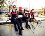 Cosplay-Cover: Tim Drake (Low Budget Batfam)