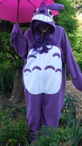 Cosplay-Cover: Totoro (lila)