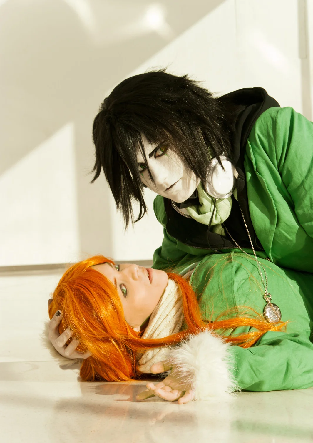 Cosplay-Cover: Orihime Inoue (Valentins-Outift)