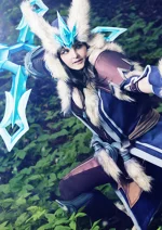Cosplay-Cover: Snowstorm Sivir (Concept Art)