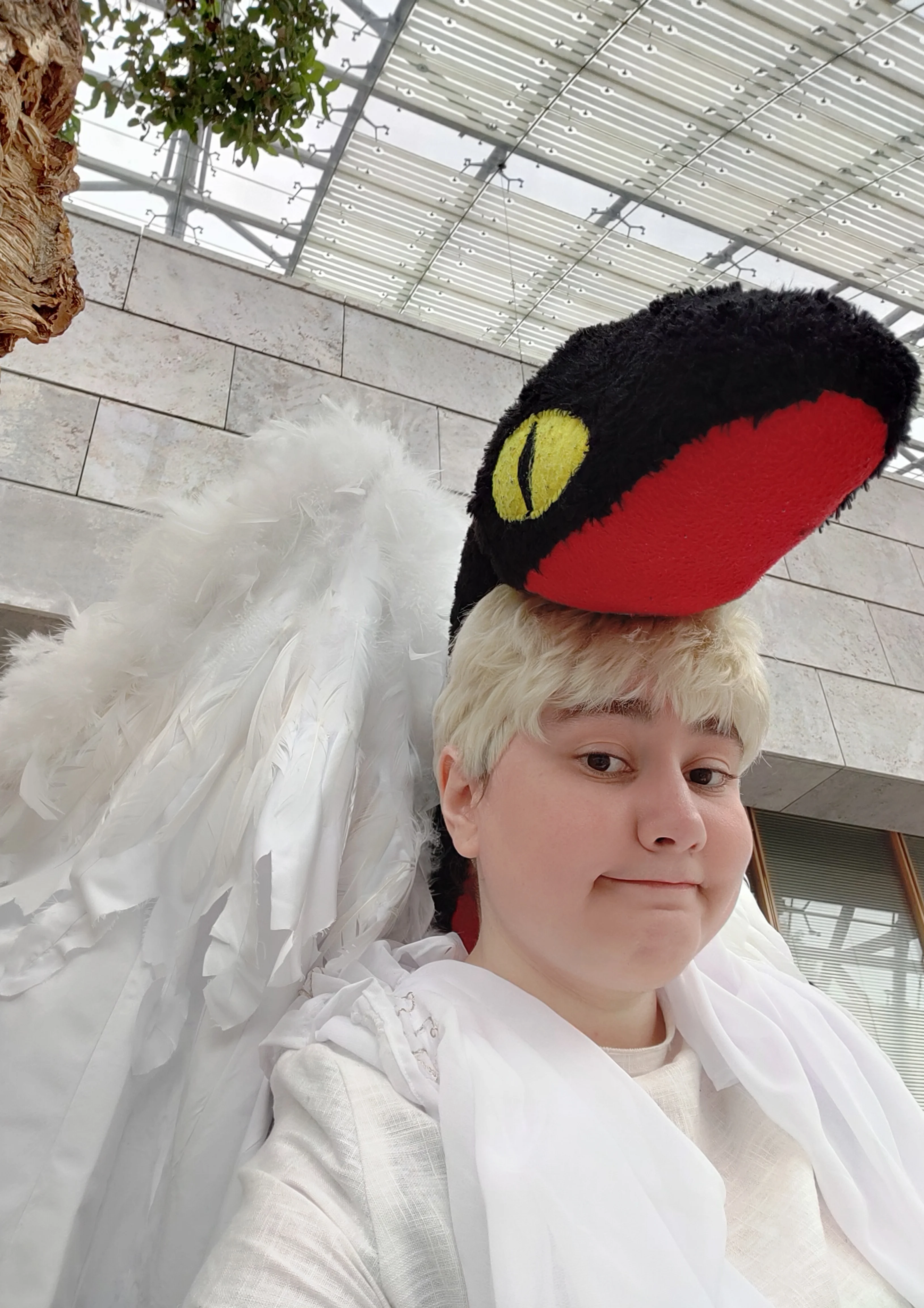 Cosplay-Cover: Aziraphale und Crawly (Eden version)