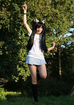 Cosplay-Cover: Nakano Azusa [HTT Shirt] - 中野梓 [放課後ティータイムTシャツ]