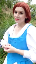 Cosplay-Cover: Belle -Blue town Dress-