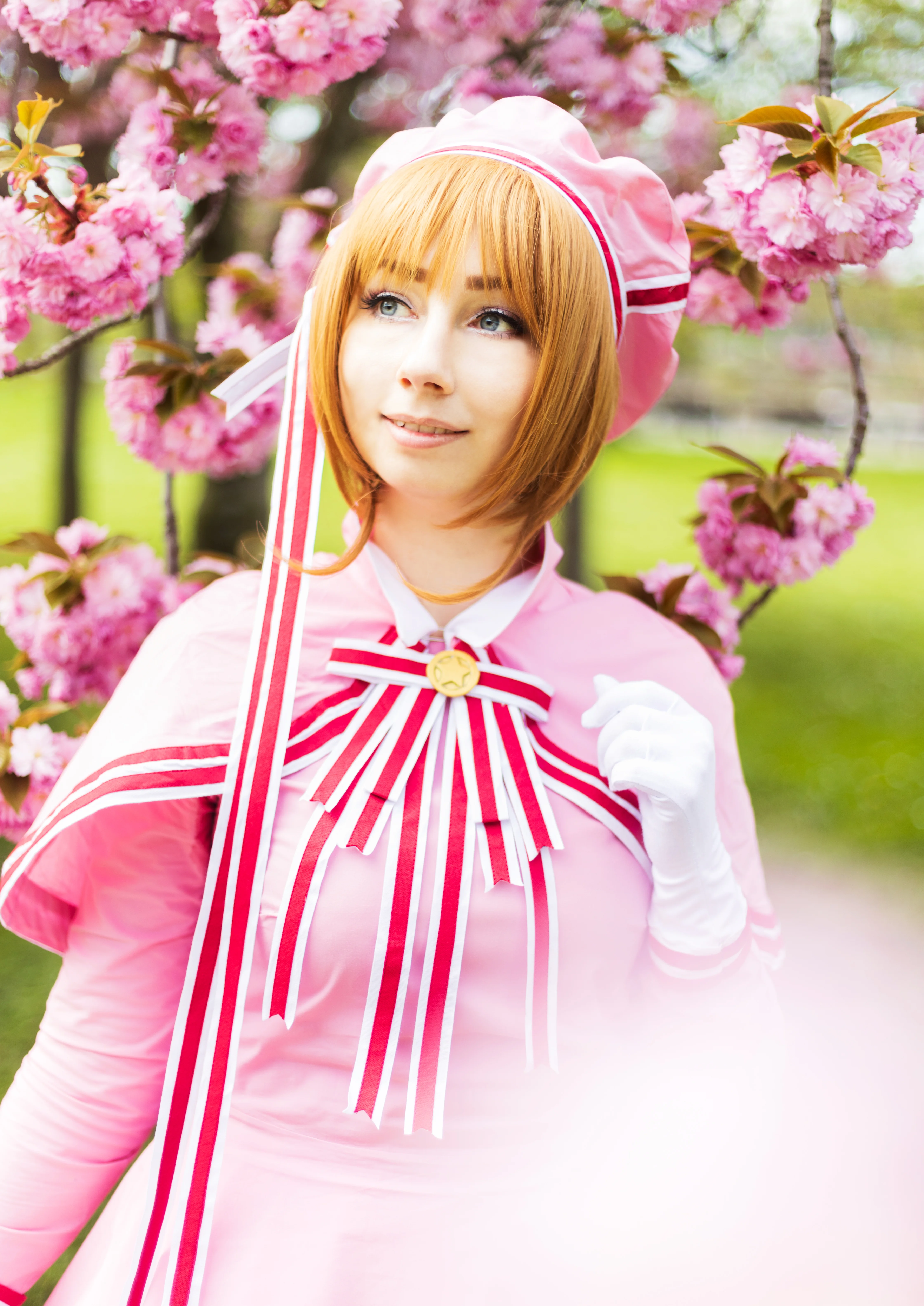Cosplay-Cover: Sakura Kinomoto [Pinky Dress]