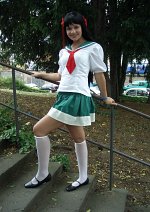 Cosplay-Cover: Aiko Hoshino ( sexy Schooldress )