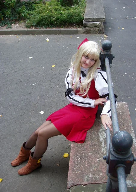Cosplay-Cover: Himeko Kurusawa (Schuluniform)
