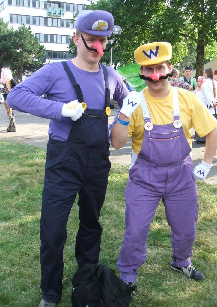 Cosplay-Cover: Waluigi