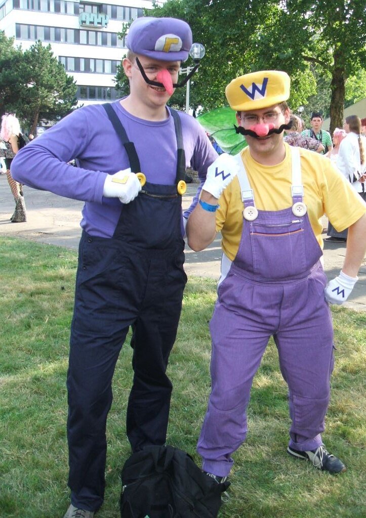 Cosplay-Cover: Waluigi